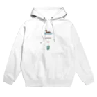 shiga-illust-sozai-goodsのカイツブリ 〈滋賀イラスト素材〉 Hoodie