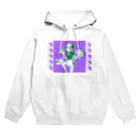 (仮)のチャイナ緑×紫 Hoodie