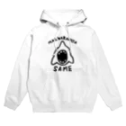 KOMAPの前から見たサメ Hoodie