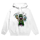 ザ・バイナリーのネクロマンサーウサギ Hoodie