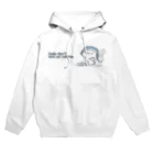 itsuto-こねこしょうしょうめんへらの「みゅーじっくandしがれっと」横ロゴ Hoodie