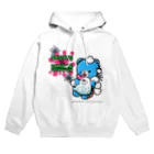 ぶるぶるスクランブル記念コラボのゾンベアー×しゅーしゅーコラボ（ピンク） Hoodie