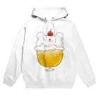 pecori ぺこりのしろくまのクリームソーダ　オレンジ味 Hoodie