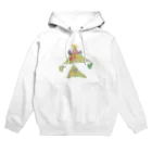 KidsArtの【子どもの絵】クリスマスツリー Hoodie