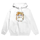 ポポのオフィシャルグッズショップ(SUZURI支店)のポポのイラストパーカー Hoodie