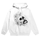 キッチンファラオのドクロフラワー Hoodie