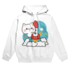 DECORの気づかいのできるネコ　ロケットver. Hoodie