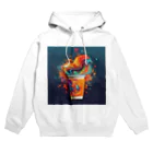 CoffeePixelのPixelBrew Cup（ピクセルブリューカップ） - クリエイティブな一杯で毎日を彩ろう Hoodie