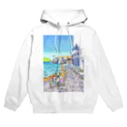 AKISENのエーゲ海カフェガールズ Hoodie