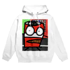 雄大な蒼い空の缶ジュースのコーラくん Hoodie