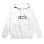 akipandashop◟꒰◍ ´꒳` ◍꒱◞のとろけふぃぐ一筆書き Hoodie