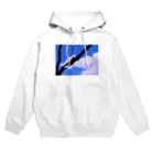 みずあめあいすのセミシルエット×青空 Hoodie