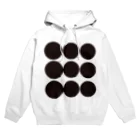 _min. ミニマムのふぞろいなdot Hoodie