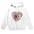 キャラメル色のメルちゃんのホイップクリーム猫ちゃん Hoodie