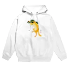 MUGEN ARTの小原古邨　踊る狐　日本の名画アートTシャツ Hoodie