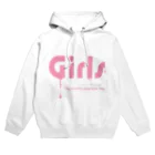 AsamiMuskの移動平均線女子English(ﾊﾟｽﾃﾙﾋﾟﾝｸ) Hoodie