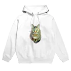 桃くるみSHOPのしっぽマフラーにゃん Hoodie