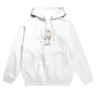 吠える動物の吠えるネコ Hoodie