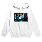 保護猫ズのおうち🏠のデカ猫in路地裏 Hoodie