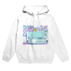 しかくまのバスルーム Hoodie