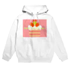 ゆちのへやのポップなバースデーケーキのイラスト Hoodie