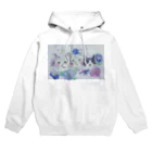 Blue Bayouの朝顔とみるちょこもーたん Hoodie