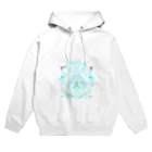 ちゃすみんwith Dragon&Angelのツイン龍Dragon light blue Hoodie