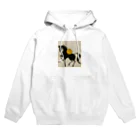 justymodelagencyのジャスティ（馬）オリジナルグッズ Hoodie