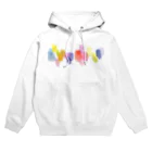 c5watercolorの水彩ペイント・カラフルその2 Hoodie