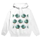 madeathのチョコミントアイスコーン柄 グッズ Hoodie