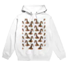 しろくま&ペンギン通信のシェルティといっしょ Hoodie