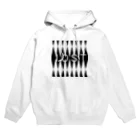 IOST_Supporter_CharityのIOSTバーサスデザイン(白黒シリーズ) Hoodie