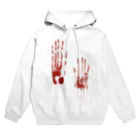 Misa Funeral Storeの血塗られた手形シリーズ Hoodie