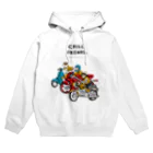 MAiのCHILL FRIENDS_バイカーズ Hoodie