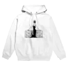 入り江わにアナログ店の孔雀の女 Hoodie