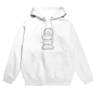 もぐのすずりのつみつみモグ Hoodie