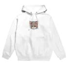 チャリティーグッズ-犬専門デザインのチワワ-チョコタン「I♡CHIHUAHUA」 Hoodie