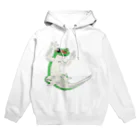 mini gecooperの餌欲しそうにこちらを見つめるグランディスヒルヤモリ Hoodie