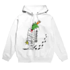 キャラファク・世界一売れていないざつゆるキャラデザイナーのクリスマスモンスター Hoodie