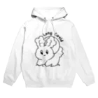 ねこにごはんのねこにごはん_03_LONG COVIDきっつい、おっもい Hoodie