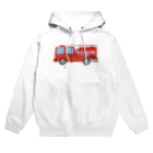 chicodeza by suzuriのレスキュー車 Hoodie