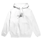 ゆるいこけしちゃんショップの野菜ブランド「oezo」二十日大根 Hoodie