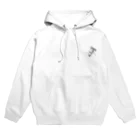 ユルークうーまショップのあし毛のモグモグ馬 Hoodie