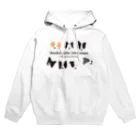 Bordercollie Streetの7 Border Collies-1 Hoodie