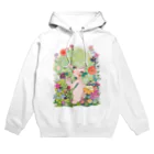 天道虫のGuardian of Flower Hair Hoodie