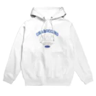 うさぎ雑貨のお店 Charoccinoのおちりブルー Hoodie