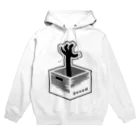 ツギハギ ニクの【Boxed * Horror】黒Ver Hoodie