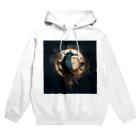 SensaVerseNovaのダークアンティーク時計 Hoodie