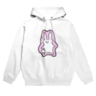 Animaletc.のワッペン風うさぎさん Hoodie