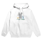 NEZUMI to UMA ga SUKIのねずみとチーズ（ブルー） Hoodie